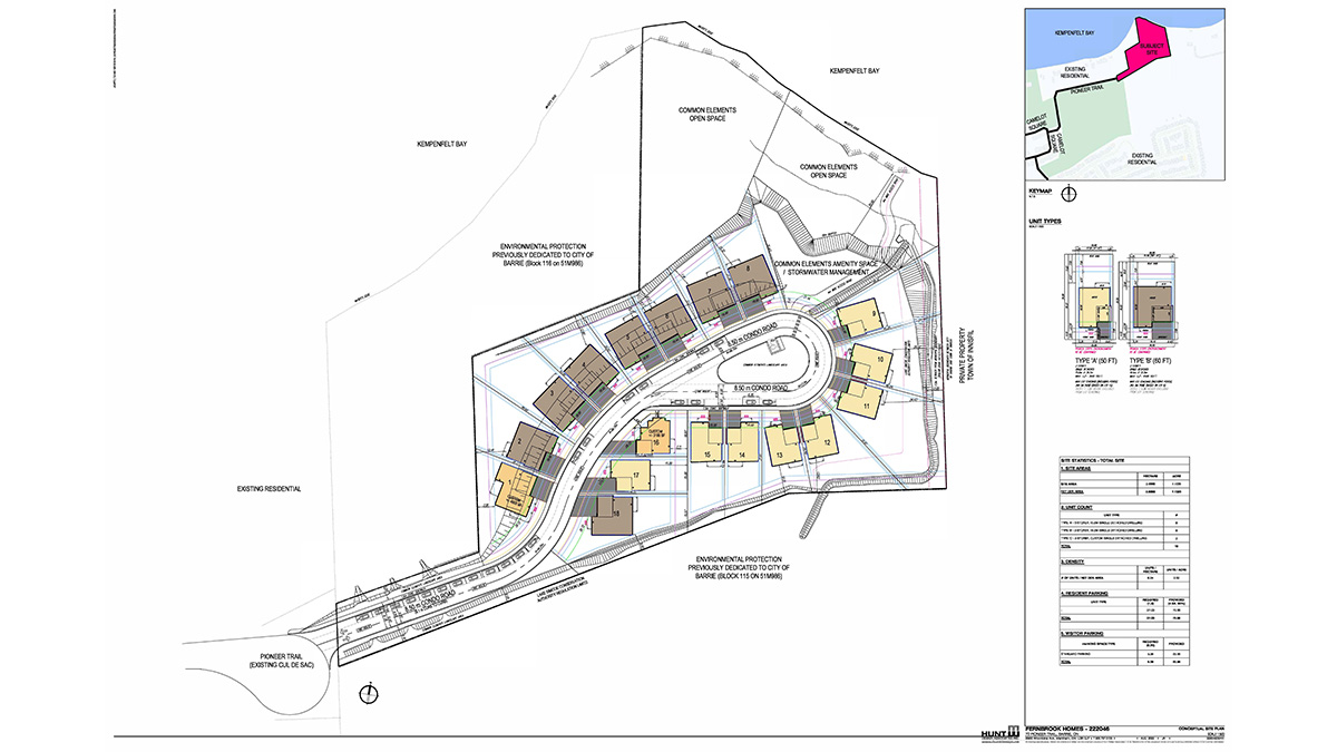 Site Plan for 70 Pioneer Trail