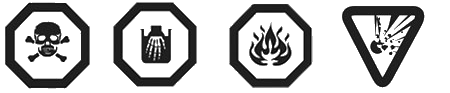 household hazardous waste symbols