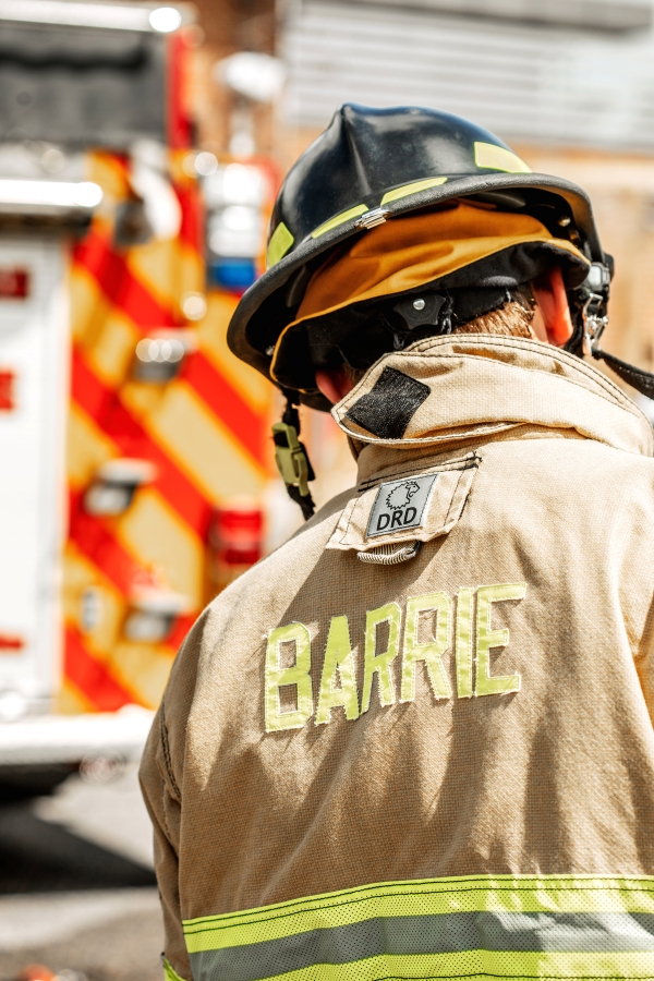 City of Barrie Firefighter
