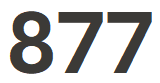877.