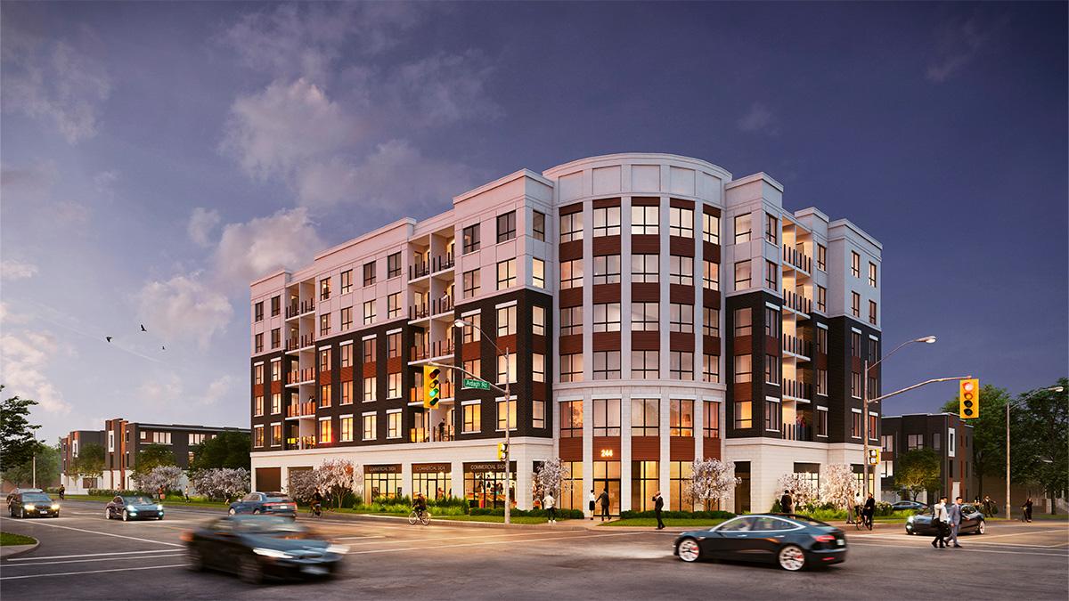 Rendering of the development project located at 224 Ardagh Road
