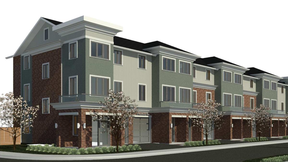 Rendering of the development project located at 108, 116, 122 Harvie Rd