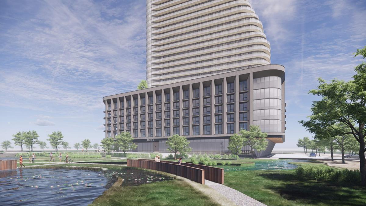 Rendering of the development project located at 51–75 Bradford Street & 20 Checkley Street