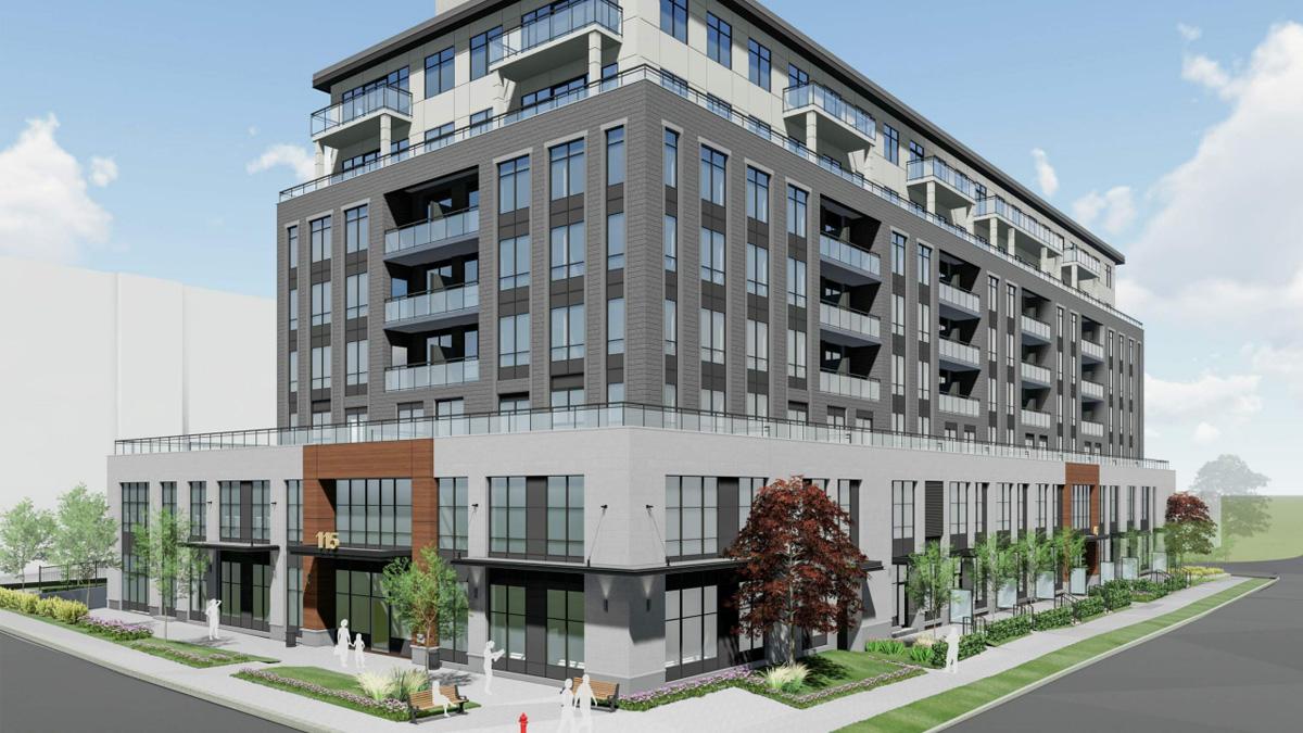 Rendering of the development project located at 115 Bayfield Street