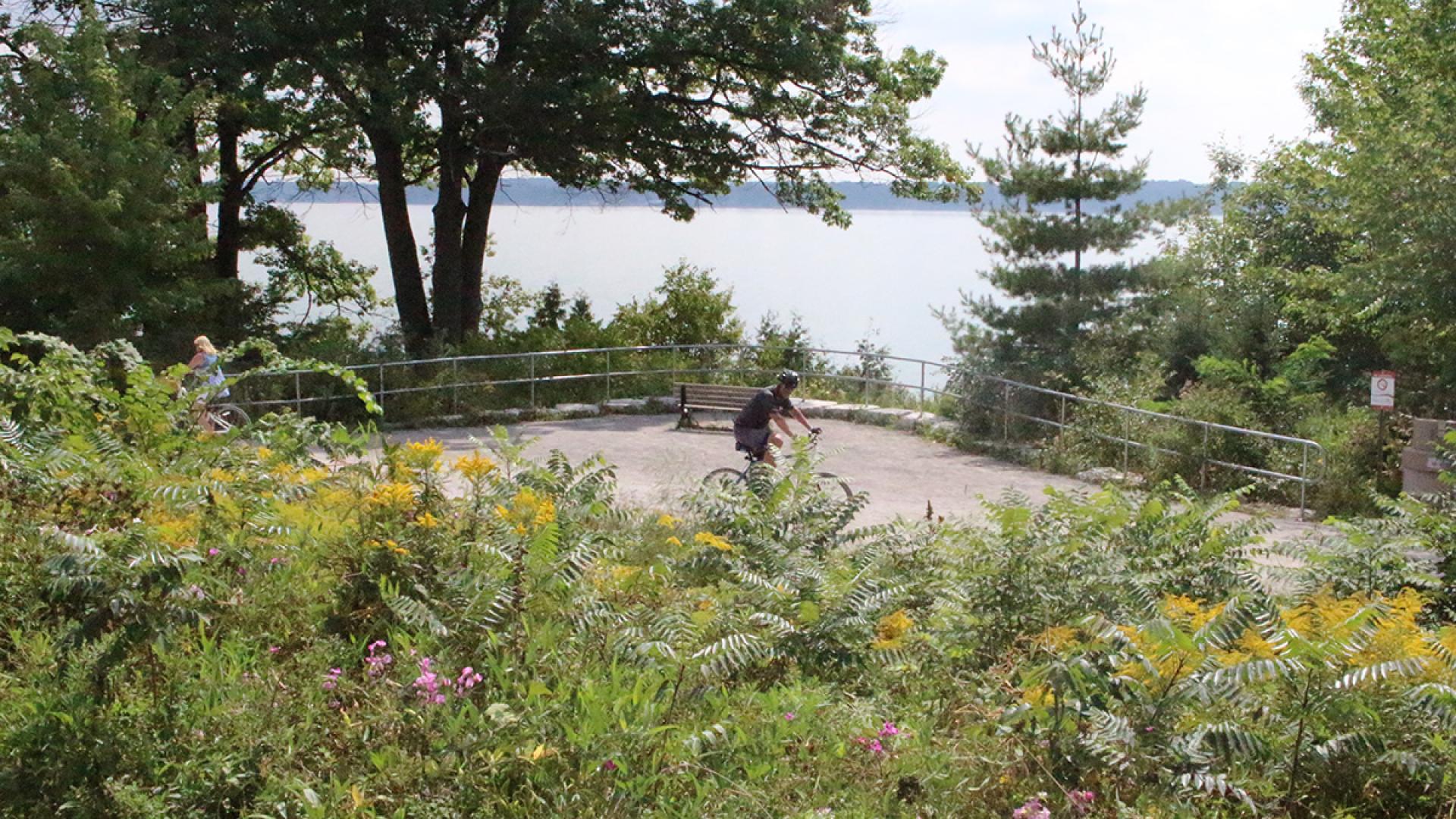 Barrie's North Shore Trail along the waterfront