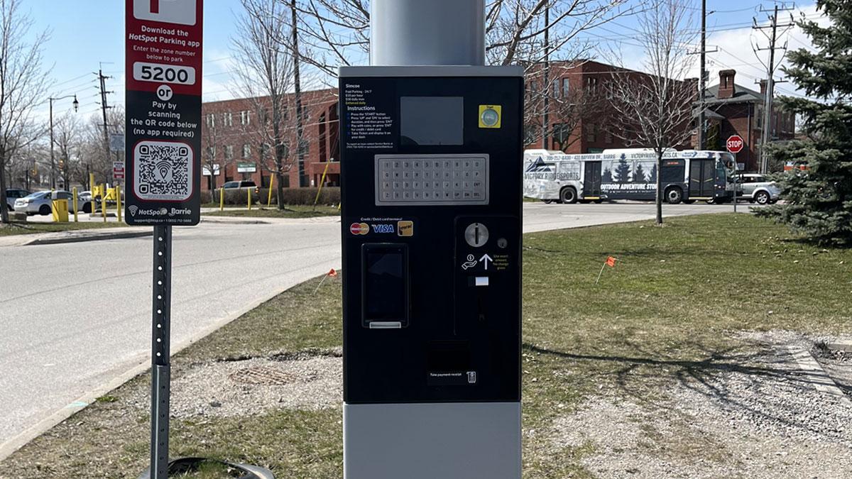 New parking machines replacing the old machines city-wide
