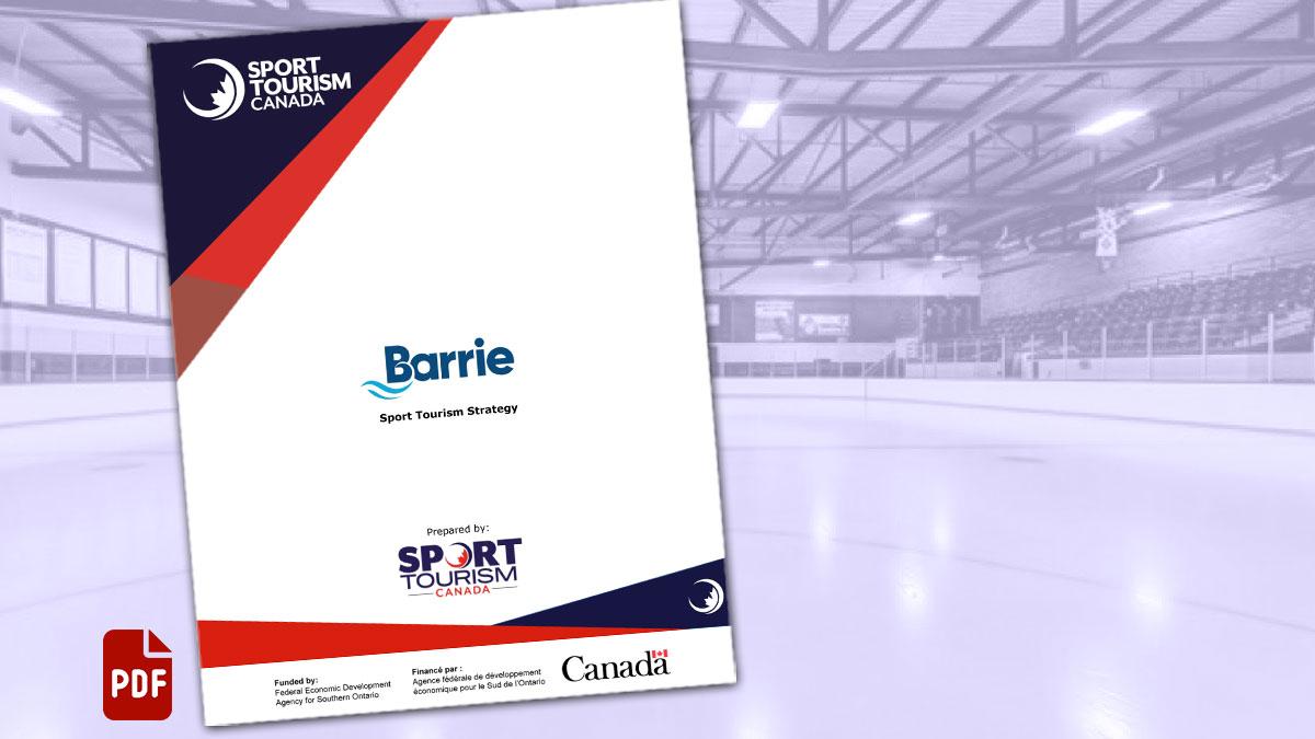 Cover of Sports Tourism Strategy with PDF icon