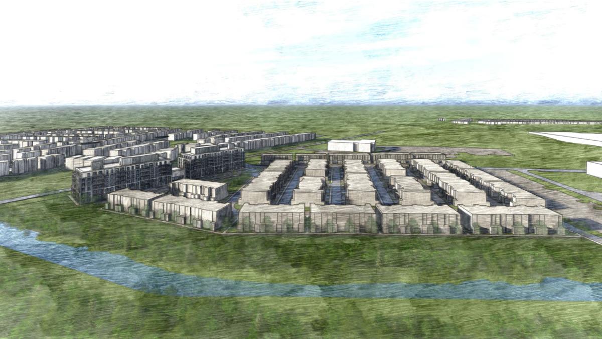Drawing of proposed development