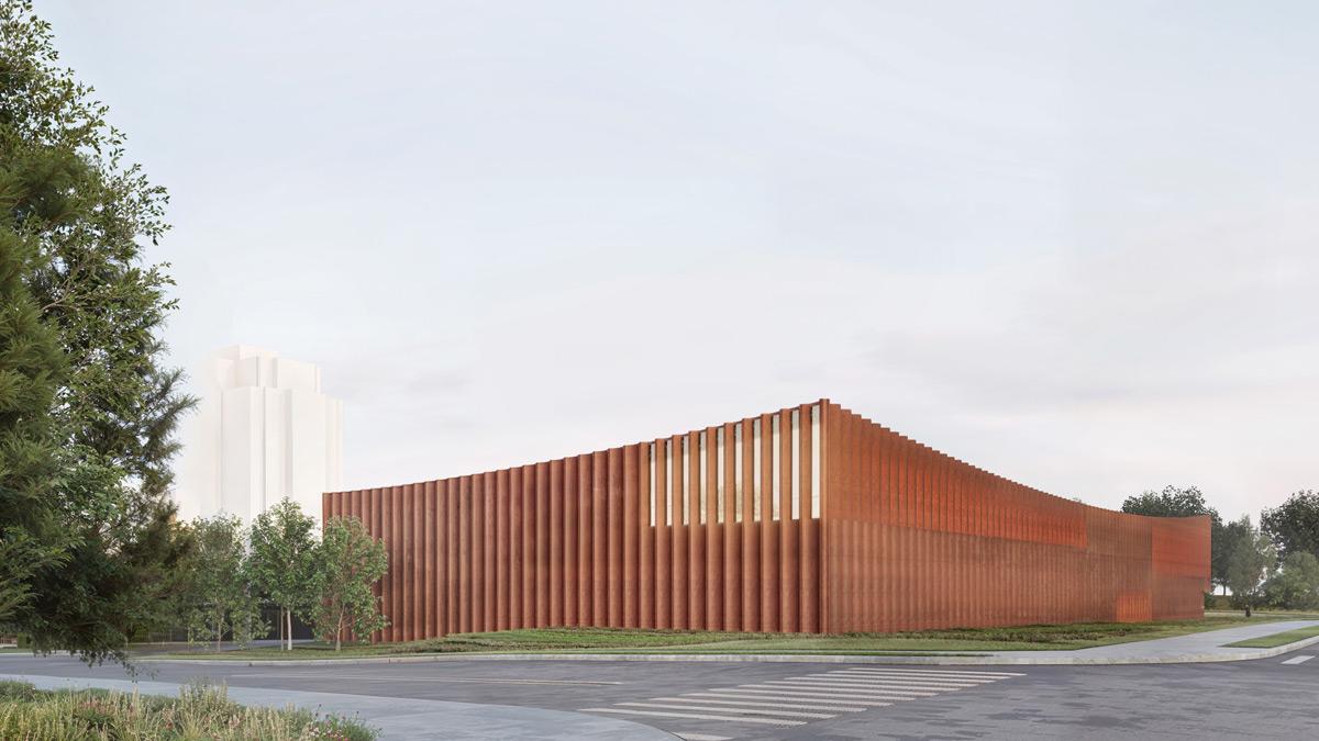Rendering of the proposed Wastewater Innovation Centre