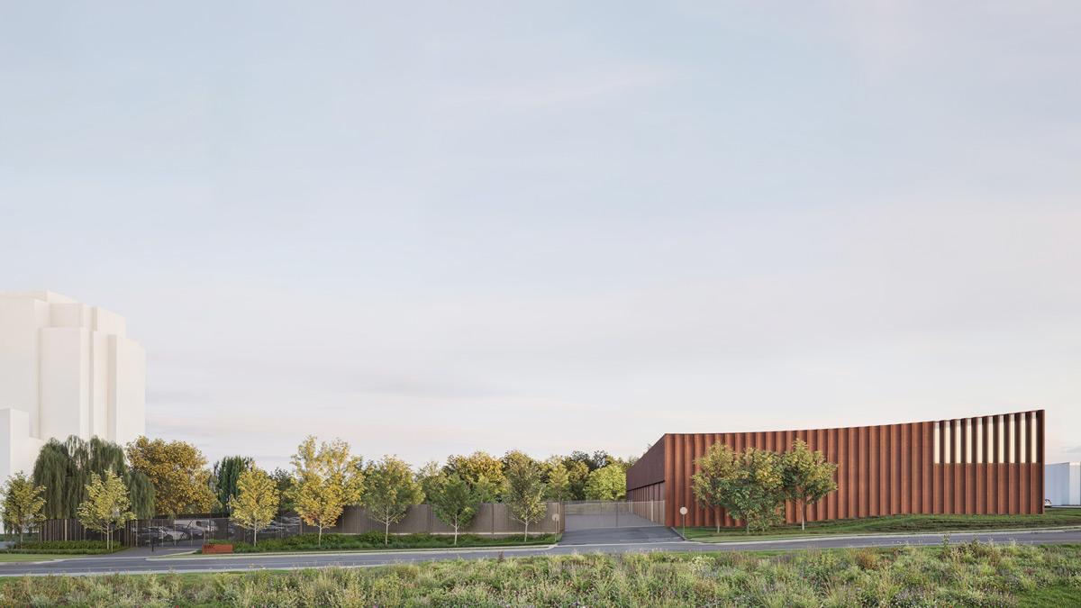 Rendering of the proposed Wastewater Innovation Centre