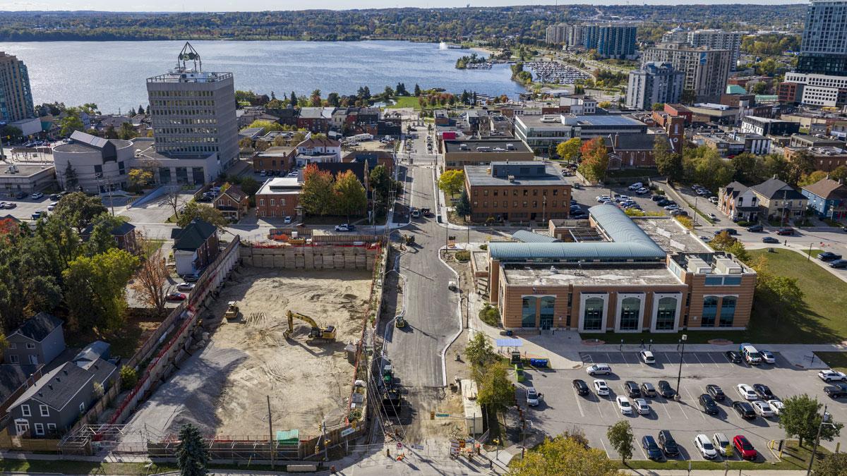 Owen street construction progressing