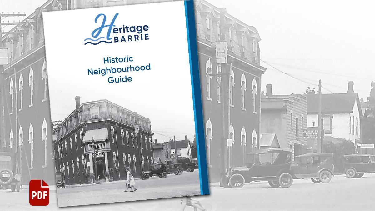 Cover image of the Historic Neighbourhood Guide PDF
