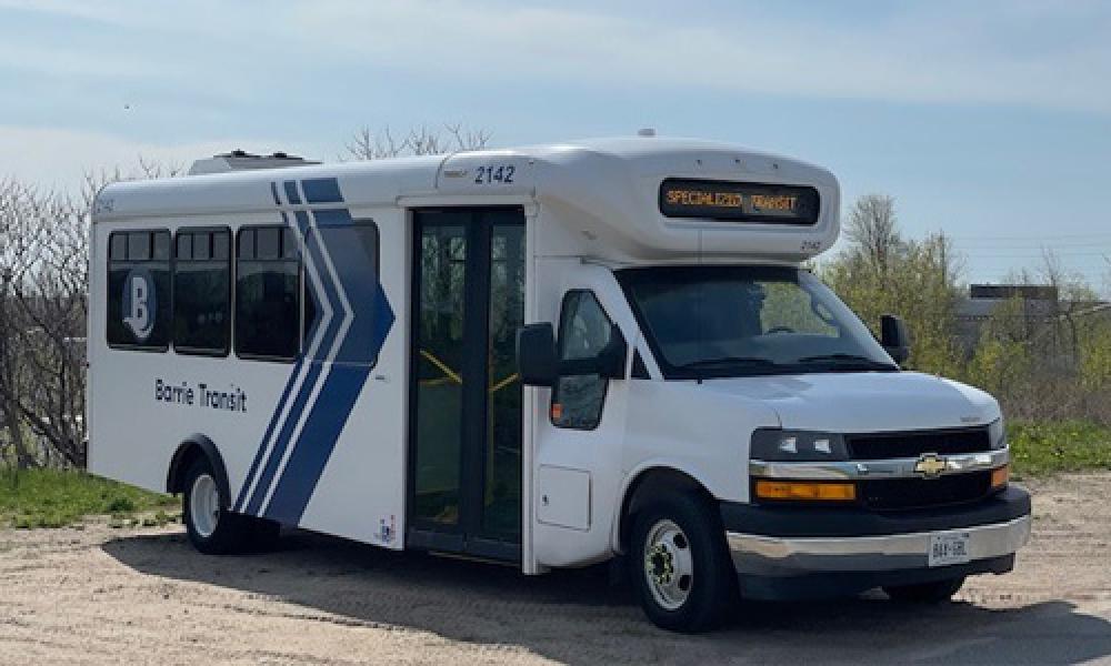 Photo of Barrie's Specialized Transit Bus