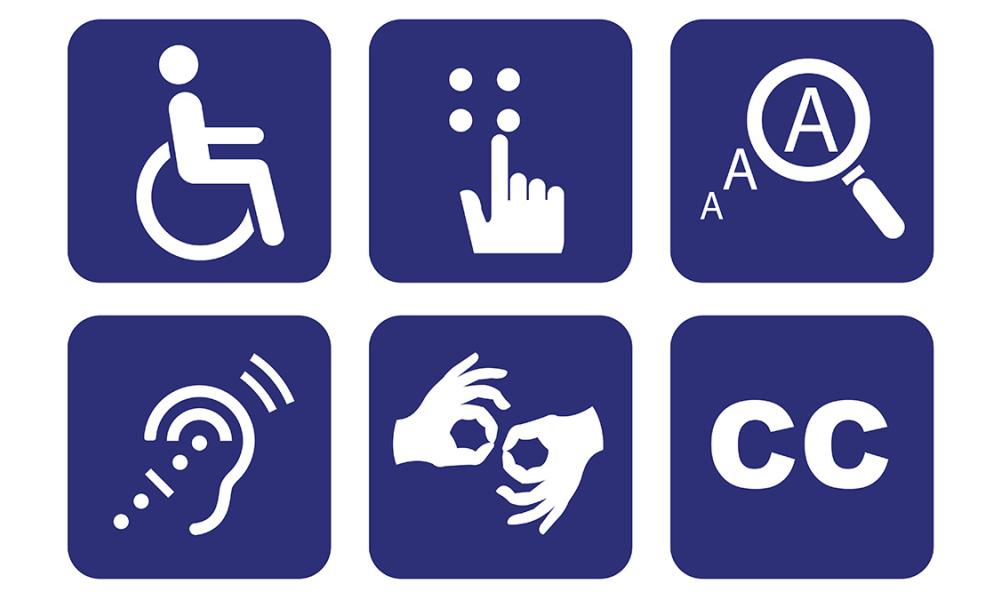 Universal symbols of accessibility