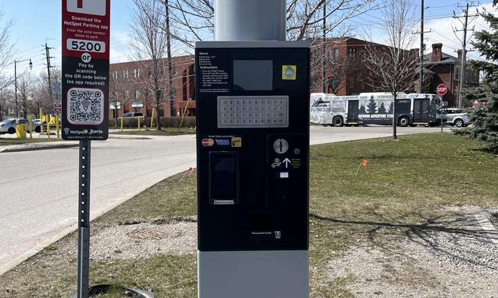 New parking machines replacing the old machines city-wide