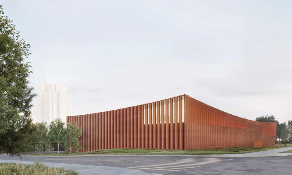 Rendering of the proposed Wastewater Innovation Centre