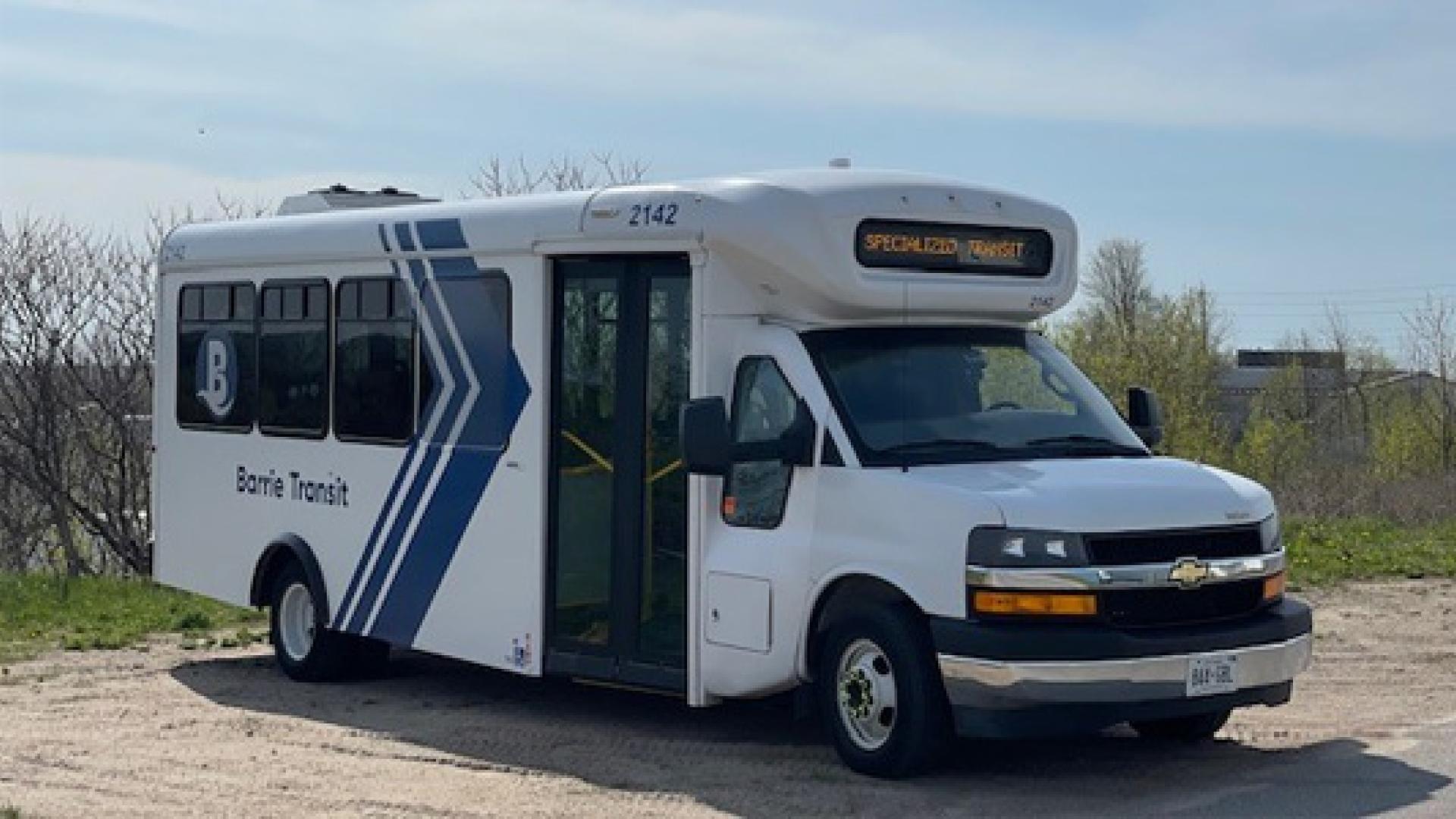 Photo of Barrie's Specialized Transit Bus